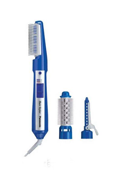 PANASONIC Hair Multi-styler with 3 Attachments, 650W, 2 Speed Settings, Soft Pouch
