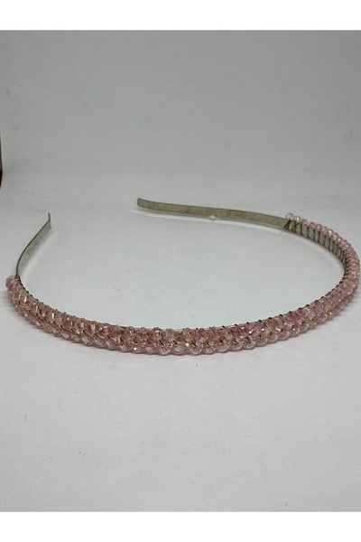 Gulsah's Store Metal çemberli kristal görünümlü taç