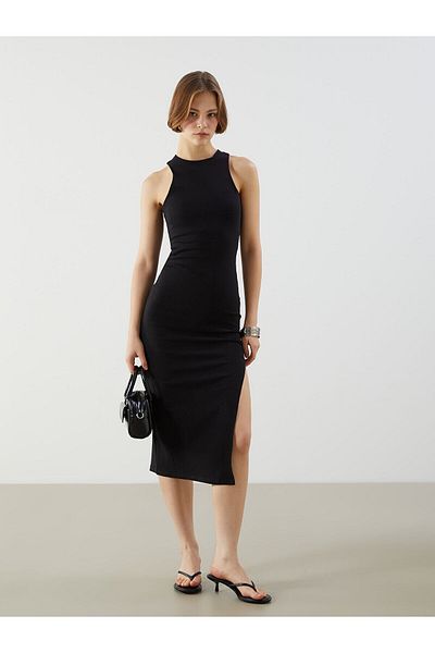 LC Waikiki Halter Neckline Bodycon Dress