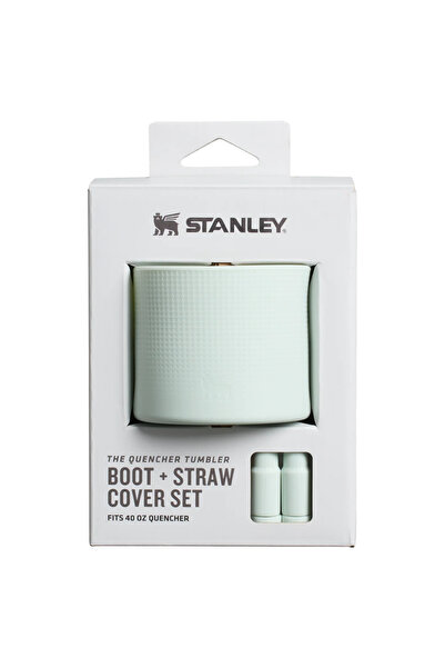 Stanley Quencher Orijinal 1,18 Litre (40 oz) Termos ile Uyumlu Koruma Seti (Taban Kılıfı + Pipet Kapağı)