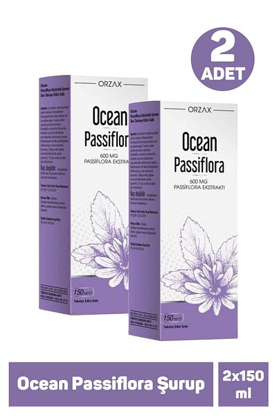 Ocean Sedar Collection Passiflora Syrup 150 ml 2 Pieces