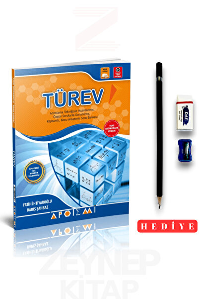 Apotemi Yayınları Matematik Türev 2025-26 (Sınav Seti Hediyeli)