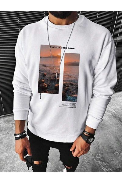 Hunors Sportswear & Company printed oversize unisex sweat