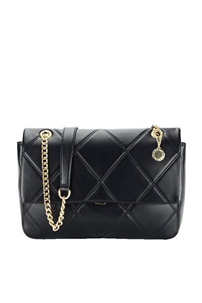 Diana&Co Μεσαία τσάντα με μοντέλο DTL3208-1 16 Μαύρη