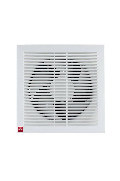 KDK Exhaust fan with decorative frame 25x25cm, wall mounted, square with grille
