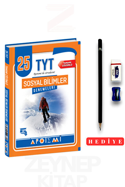 Apotemi Yayınları TYT Sosyal Bilimler Denemeleri 2025-26 (Sınav Seti Hediyeli)