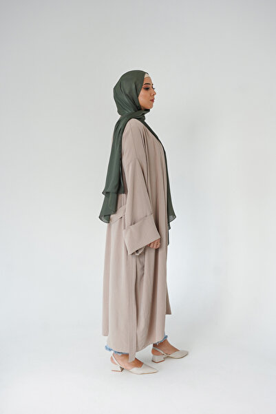 Nisaje Official Nisaje Abaya - BEJ RENGİ