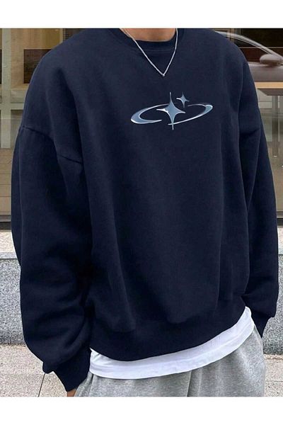 Hunors Sportswear & Company PRINTED UNISEX OVERSIZE SWEATSHIRT