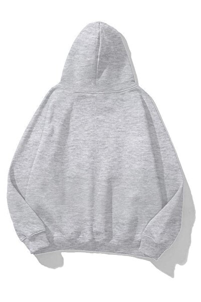 Hunors Sportswear & Company Unisex Φούτερ με δόντια Γκρι μελανζέ