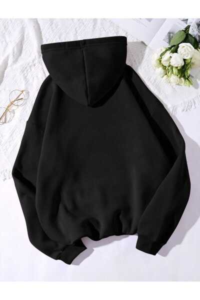 Hunors Sportswear & Company Printed Hooded Oversize Unisex Sweatshirt