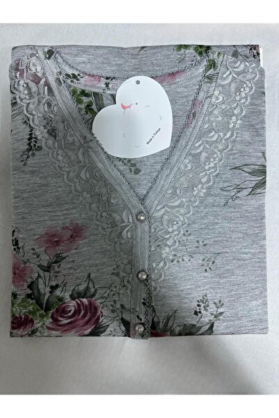 İpek Women's Short Sleeve Capri Bamboo-Cotton Pajamas Set