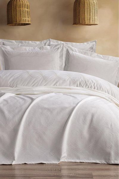 Bikaya Home Aren 7 Piece Dowry Set for Bride - 100% Cotton