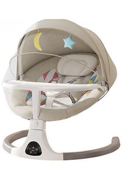WePro Store Electric Baby Swing, Bluetooth, Remote, Washable Mattress, Toys, Tray, 0–12 Months