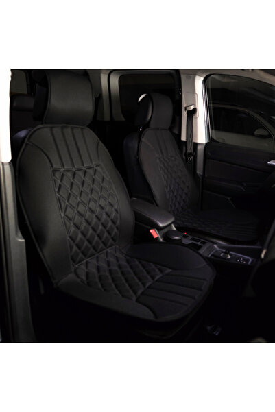 BsElektronik Design elegant Pernă pentru scaun Elegance Set de 2 perne Negru și cusături Design negru