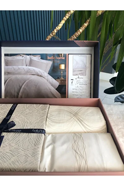 Bikaya Home Aren 7 Piece Dowry Set for Bride - 100% Cotton