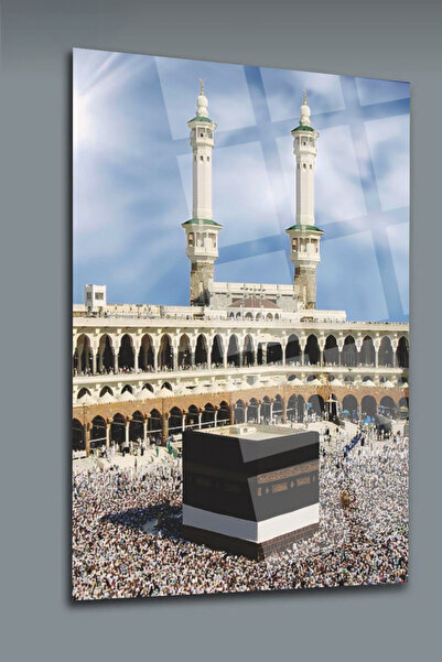 glassartdesign Tabloul din sticlă Kaaba-5 - Tabloul religios - Tabloul islamic