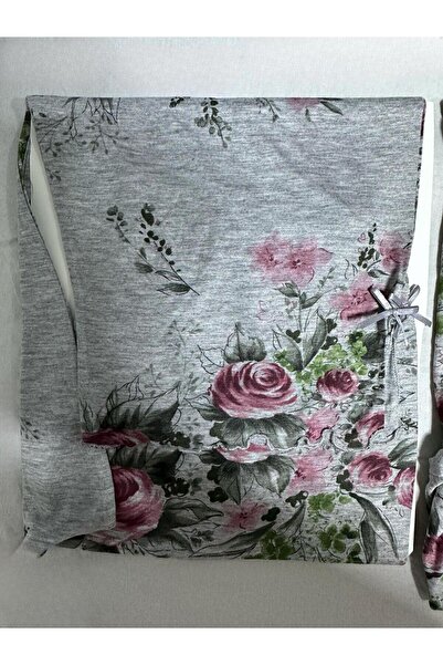 İpek Women's Short Sleeve Capri Bamboo-Cotton Pajamas Set