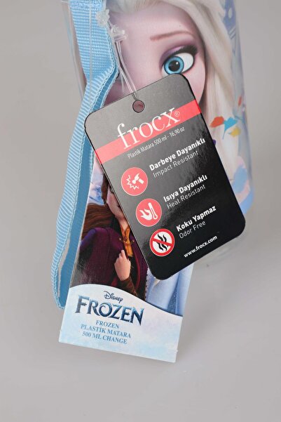 DEKOMUS "Dekomus Pocket Notebook with Gift" New Season Licensed Frozen Elsa 500 ml Tritan Bottle