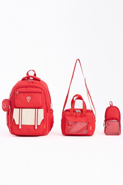 Roxbros Girl's School Bag Set & Boy's Backpack Pen Holder and Thermal Nutrition Primary School Bag