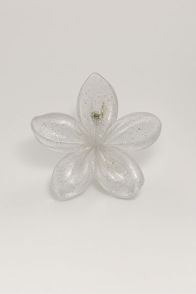 TAYEM Lotus Latch Buckle, Flower Buckle with Glitter Detail