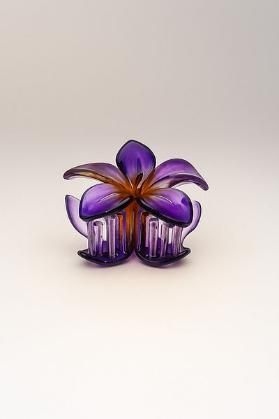 TAYEM Lotus Latch Buckle, Colorful Lotus Flower Buckle