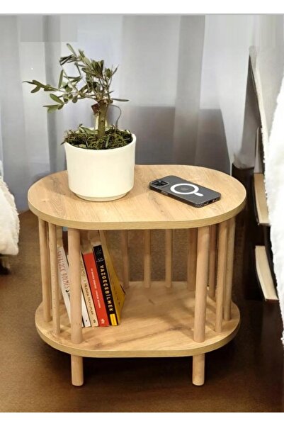 Store Gaia Komodin – El Yapımı Yan Sehpa | İskandinav Tarz | Minimal & Zarif