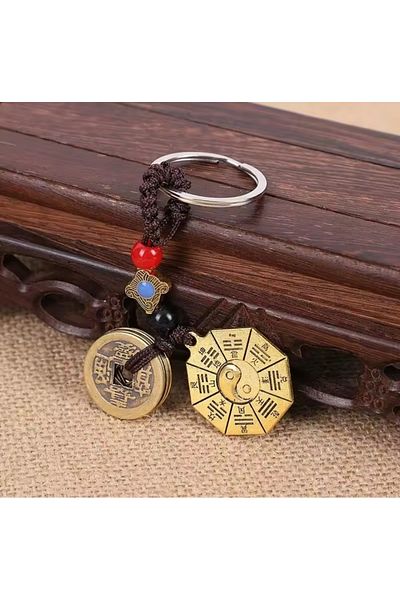 Wolawood Special Production Luck Abundance Health Bringing Good Luck Gift Keychain Positive Energy Feng Shui Accessory