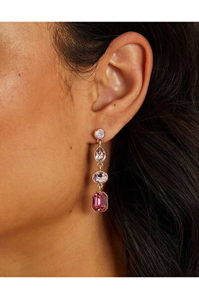 Accessorize Sallantılı Küpe Pembe