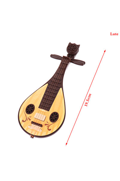 Choice Lute Dollhouse Miniature Folding Screen Flute Lute Guzheng Fan Life Sc...