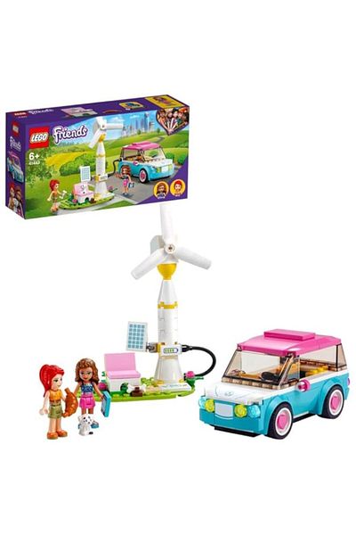 Generic LEGO Friends Olivia's Electric Car 41443 Building Blocks Toy Car Set; Toys for Boys, Girls, and Kid
