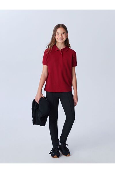 LC Waikiki Lcw Kids Polo Neck Girl's T-Shirt