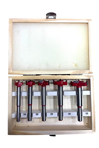 FIRAT HIRDAVAT Tas Menteşe Freze Uç Seti 5 Parça