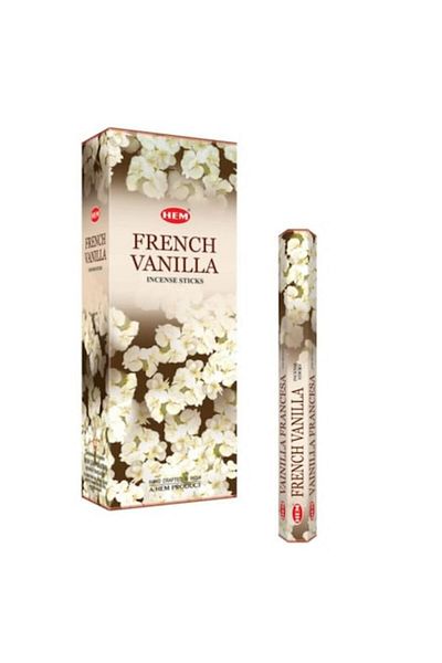 Hem French Vanilla Scented Sticks Set 120 Pieces
