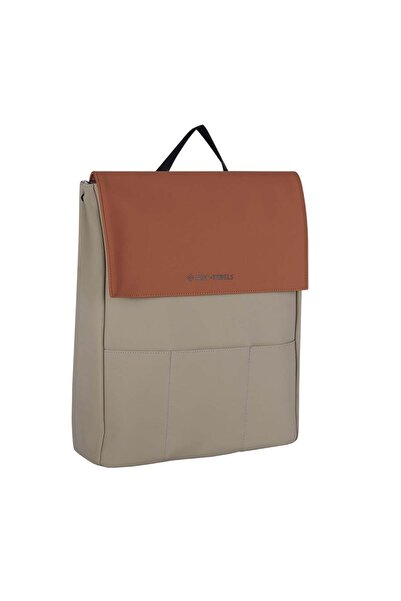 NEW REBELS Rucsac Fane - Lincoln, Culoare Portocaliu / Bej, Dimensiuni 31x13x...