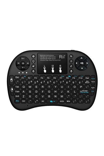 OEM Mini wireless keyboard Smart TV, PC, tablet, PS3, touchpad compatible with Android, Rii i8+
