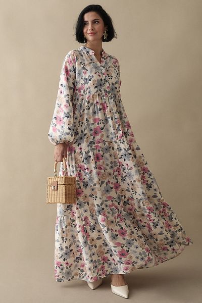 InStyle Sardinia Gray Mango Dress