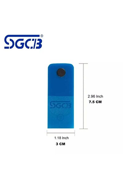 SGCB ممسحة سحب مغناطيسية صغيرة من مادة TPU مقاس 3 سم PPF - رقائق معدنية - ممس...