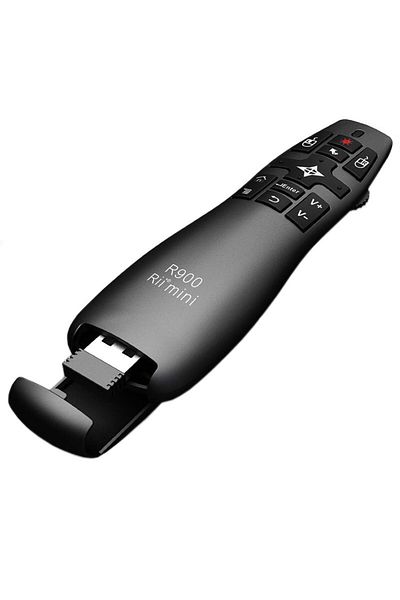 OEM Rii R900 air mouse with wireless laser remote control for presentations