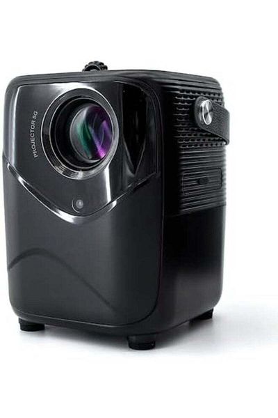 UMİİO Smart Screen Projector: 5G WiFi, Bluetooth, Quadrangle Trapezoid Design, 1080P Android Project