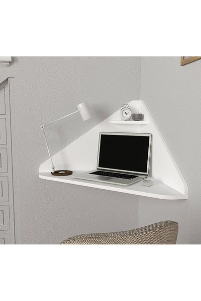UnicUtil Wall-mounted desk, UnicUtil, 93 x 64 x 45 cm, White