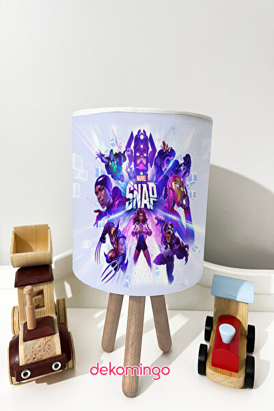 dekomingo Marvel Snap Patterned Children's Room Lamp Shade