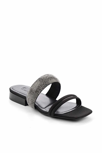 Bambi Mat Siyah Kadın Terlik K04213285638