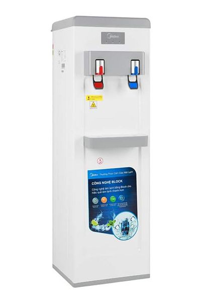 Midea Midea YL1932S Water Cooler - 2 Taps (Cold/Hot) - Child Lock - White