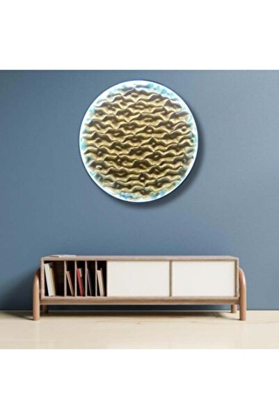 ALBAGSHI لوحة فنية مع إضاءة