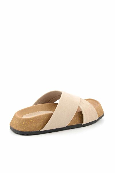 Bambi Bej Kadın Terlik K04576202401