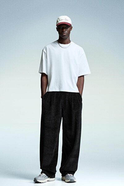 Bershka Şönil süper baggy fit pantolon