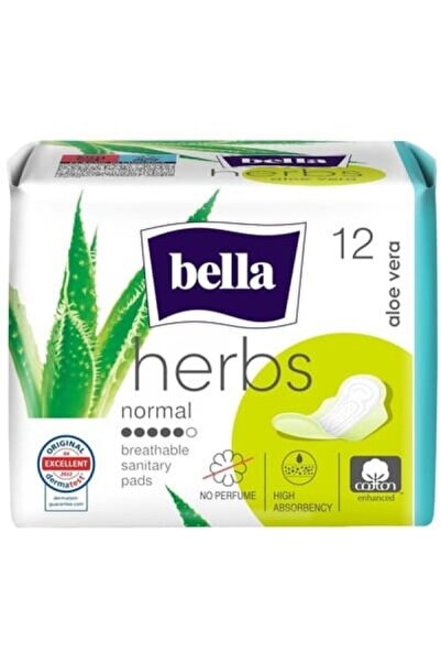Bella Absorbante igienice cu aloe vera Herbs, 12 bucati