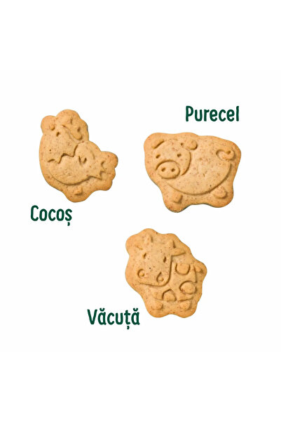 Goodies Biscuiti Organix Bio animale, +12 luni, 100g