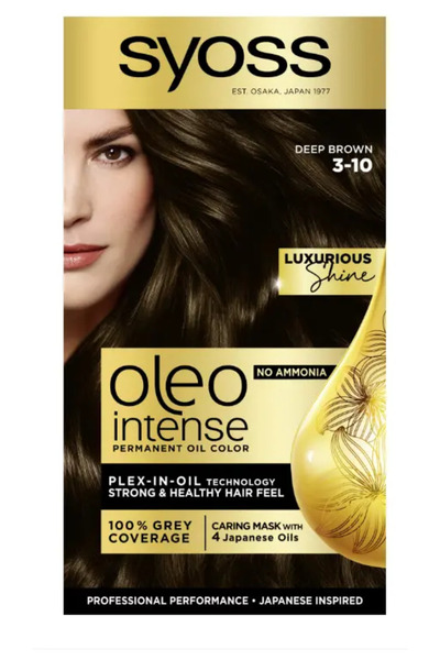 SYOSS OLEO Vopsea de par Syoss oleo intense 3-10 saten intens