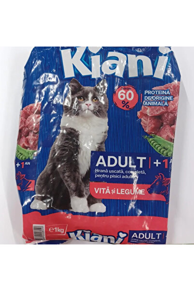 KİANİ Hrana uscata pisici, Kiani, Vita-Legume, 1kg